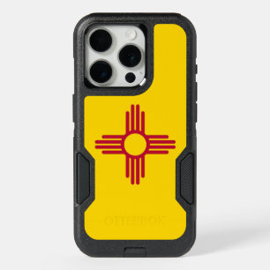 OtterBox iPhone 15 Pro Case, New Mexico Flag Case