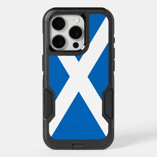 OtterBox iPhone 15 Pro Case, Scotland Flag Case (Back)