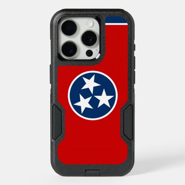 OtterBox iPhone 15 Pro Case, Tennessee Flag Case (Back)