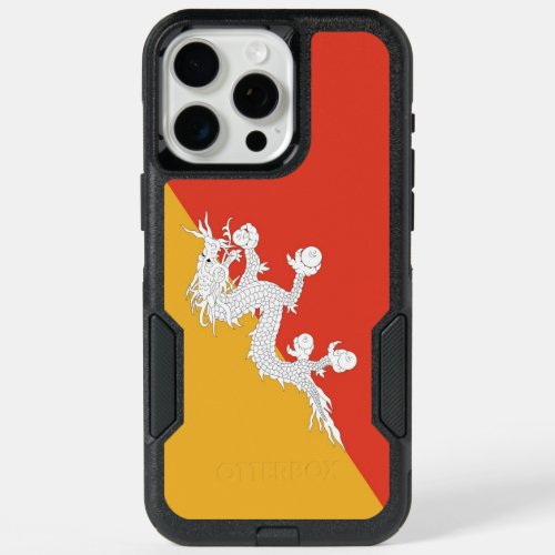 OtterBox iPhone 15 Pro Max, Bhutan Flag Max Case