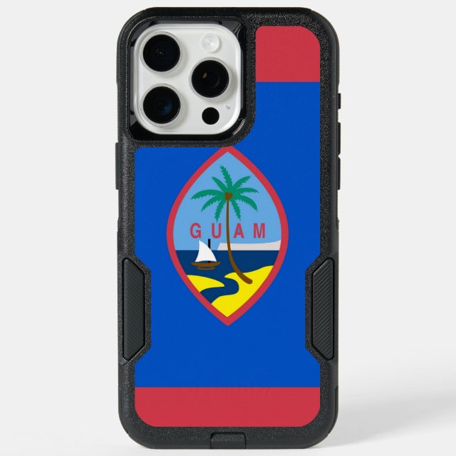 OtterBox iPhone 15 Pro Max Case, Guam flag (Back)