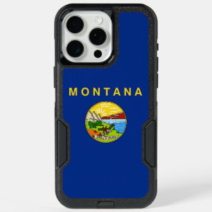 OtterBox iPhone 15 Pro Max Case, Montana Flag Case