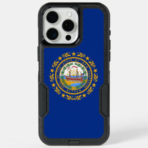 Otterbox Iphone 15 Pro max, New Hampshire flag Max Case