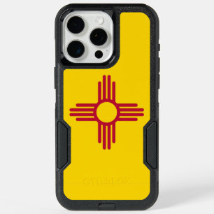 Otterbox Iphone 15 Pro max, New Mexico flag Max Case