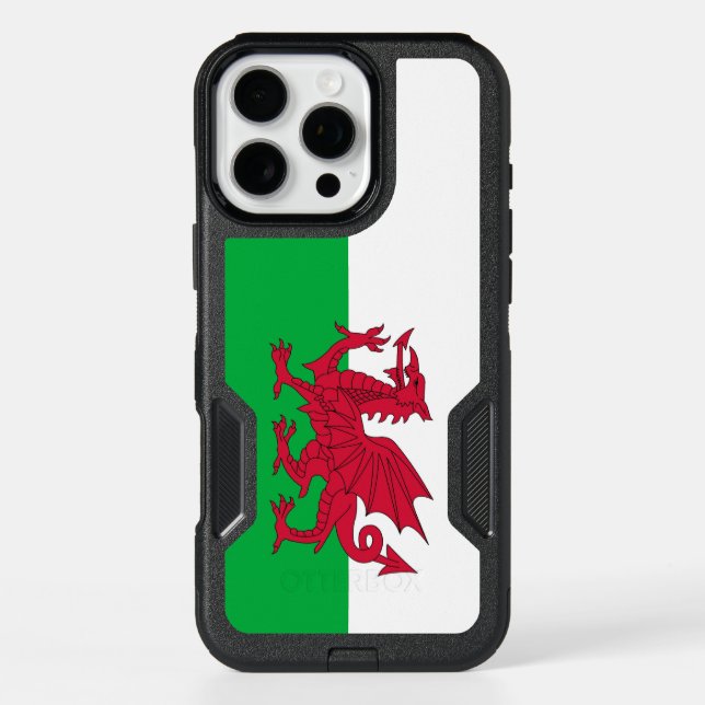 OtterBox iPhone 15 Pro Max, Wales Flag iPhone 16 Pro Max Case (Back)
