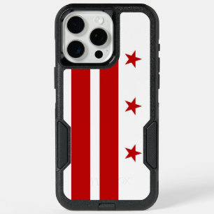 Otterbox Iphone 15 Pro max, Washington DC flag Max Case