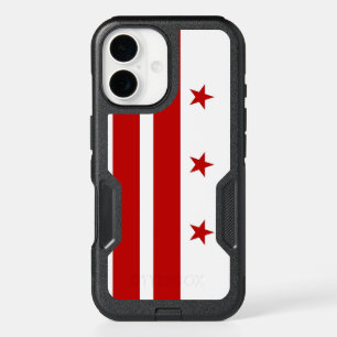 OtterBox iPhone 16 Case, Washington DC flag Case