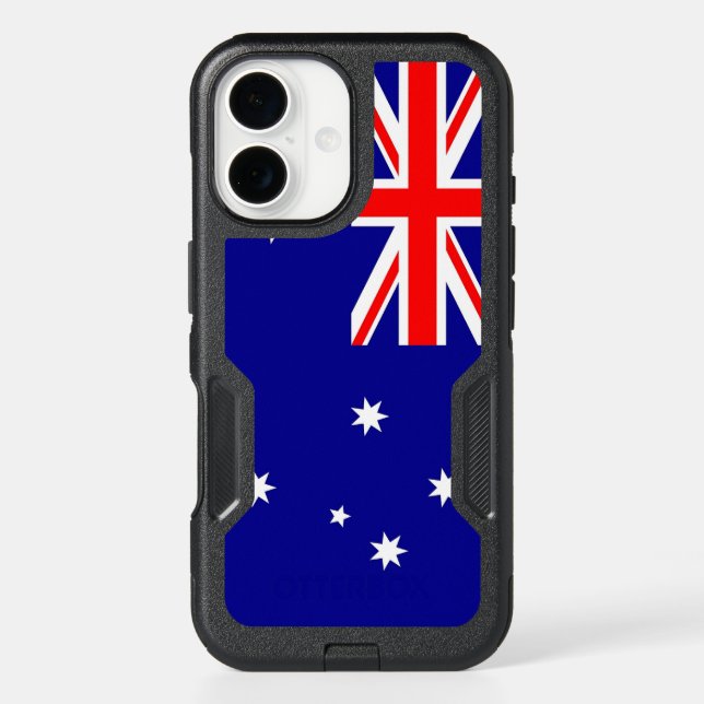 OtterBox iPhone 16 Case with Australia Flag (Back)