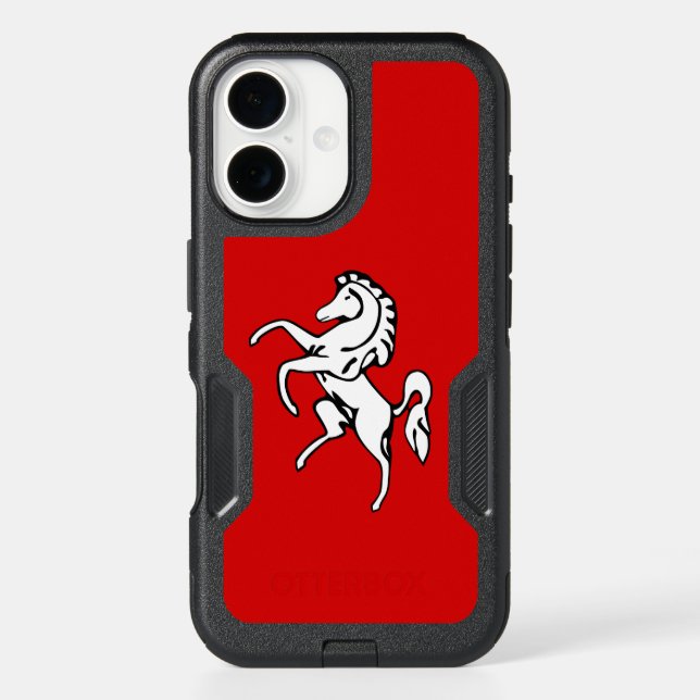 OtterBox iPhone 16 Case with Kent County Flag (Back)