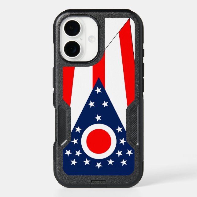 OtterBox iPhone 16 Case with Ohio flag (Back)
