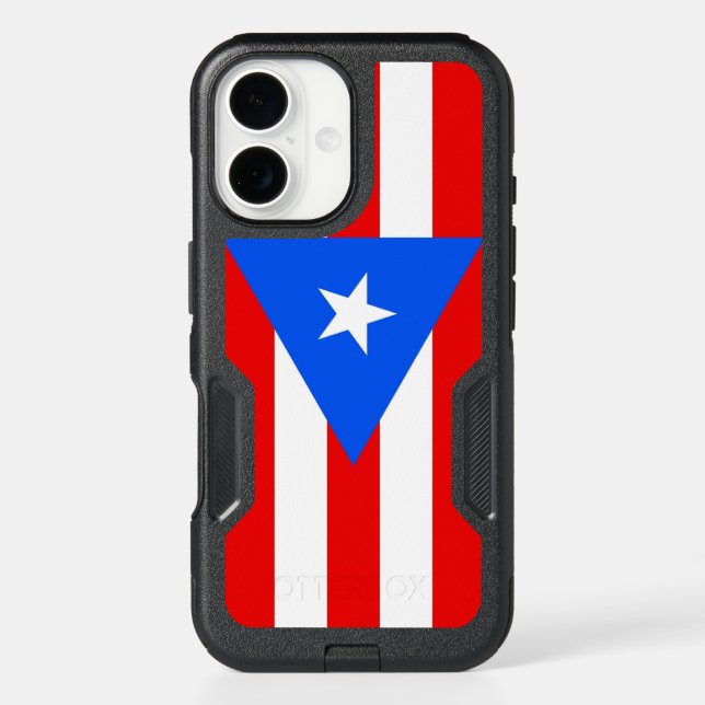 OtterBox iPhone 16 Case with Puerto Rico flag (Back)
