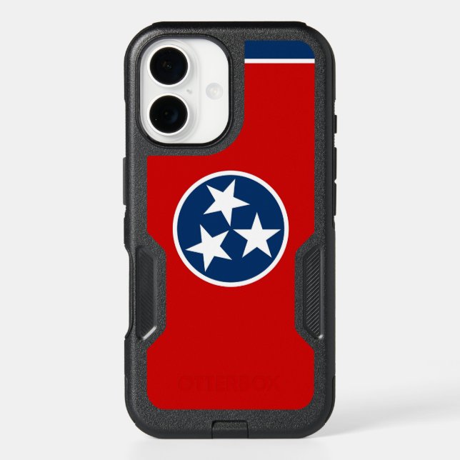 OtterBox iPhone 16 Case with Tennessee flag (Back)