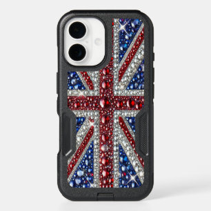 OtterBox iPhone 16 Case with U.K. Flag Colors