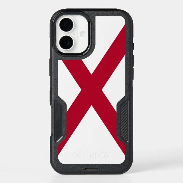 OtterBox iPhone 16 Plus Case, Alabama Flag Case (Back)