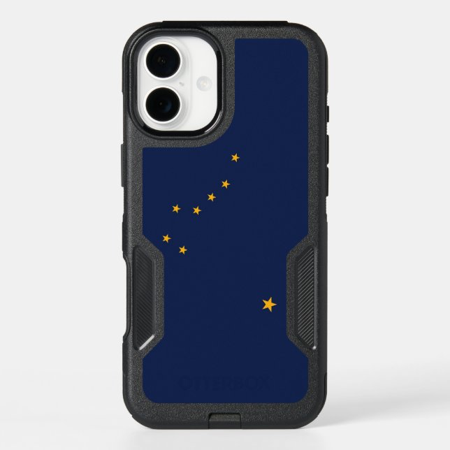 OtterBox iPhone 16 Plus Case, Alaska Flag (Back)