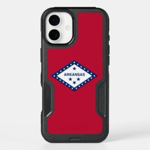 OtterBox iPhone 16 Plus Case, Arkansas Flag Case