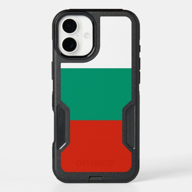 OtterBox iPhone 16 Plus Case, Bulgaria flag Case (Back)