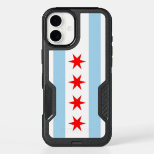 OtterBox iPhone 16 Plus Case, Chicago Flag Case