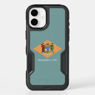 OtterBox iPhone 16 Plus Case, Delaware Flag Case