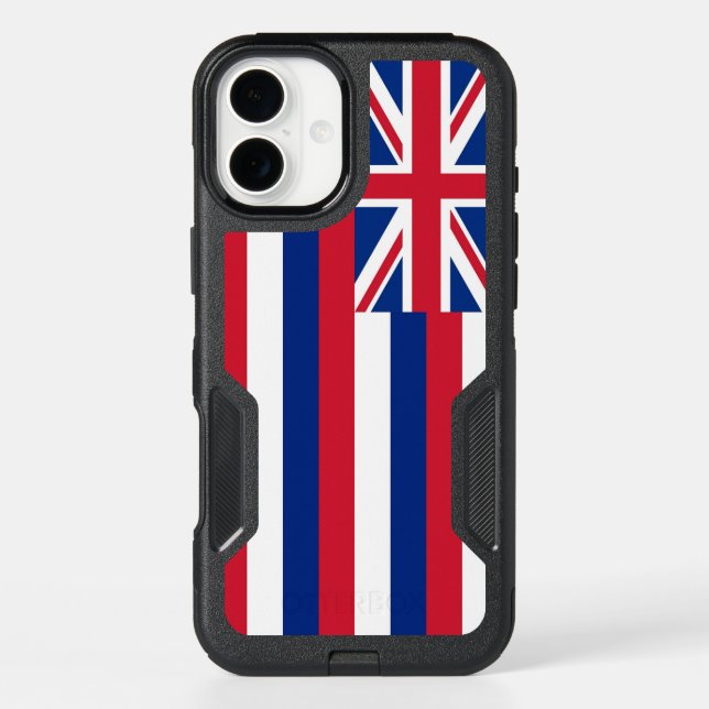 OtterBox iPhone 16 Plus Case, Hawaii Flag Case (Back)