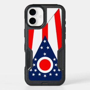 OtterBox iPhone 16 Plus Case, Ohio Flag Case