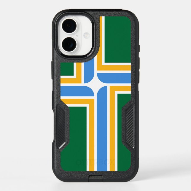 OtterBox iPhone 16 Plus Case, Portland Flag Case (Back)
