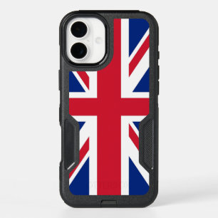 OtterBox iPhone 16 Plus Case, United Kingdom Flag Case