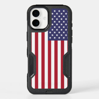 OtterBox iPhone 16 Plus Case, USA Flag Case