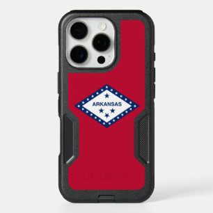 OtterBox iPhone 16 Pro Case, Arkansas Flag Case