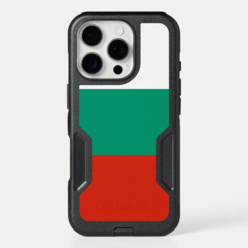 OtterBox iPhone 16 Pro Case, Bulgaria flag Case