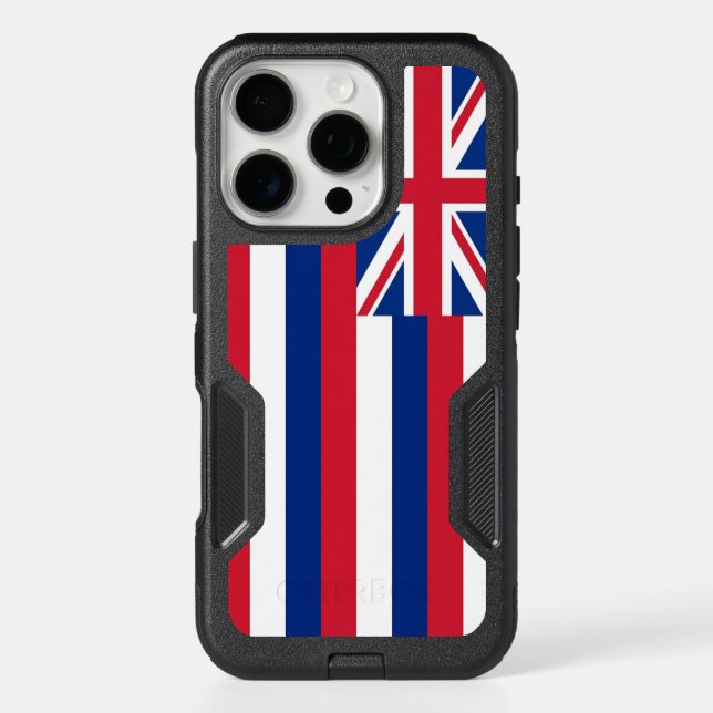 OtterBox iPhone 16 Pro Case, Hawaii Flag Case (Back)