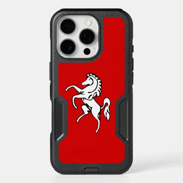 OtterBox iPhone 16 Pro Case, Kent County Flag Case (Back)