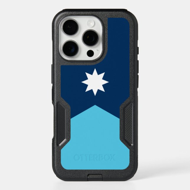 OtterBox iPhone 16 Pro Case, Minnesota Flag Case (Back)