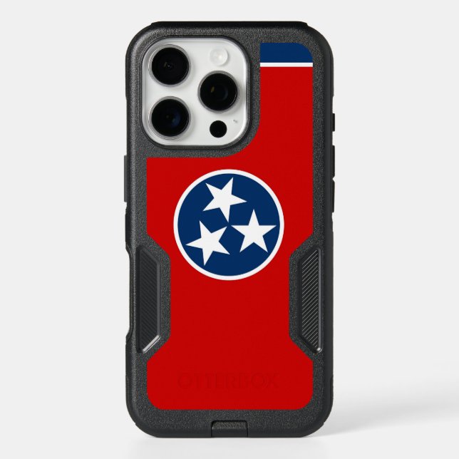 OtterBox iPhone 16 Pro Case, Tennessee Flag (Back)