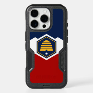 OtterBox iPhone 16 Pro Case, Utah State Flag Case