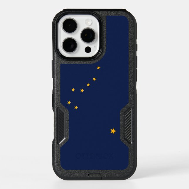 OtterBox iPhone 16 Pro Max Case, Alaska Flag Case (Back)