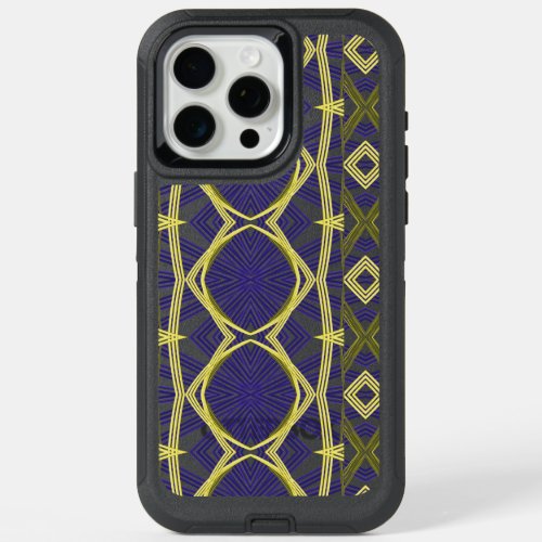 Otterbox iPhone case cover with geometric patterns