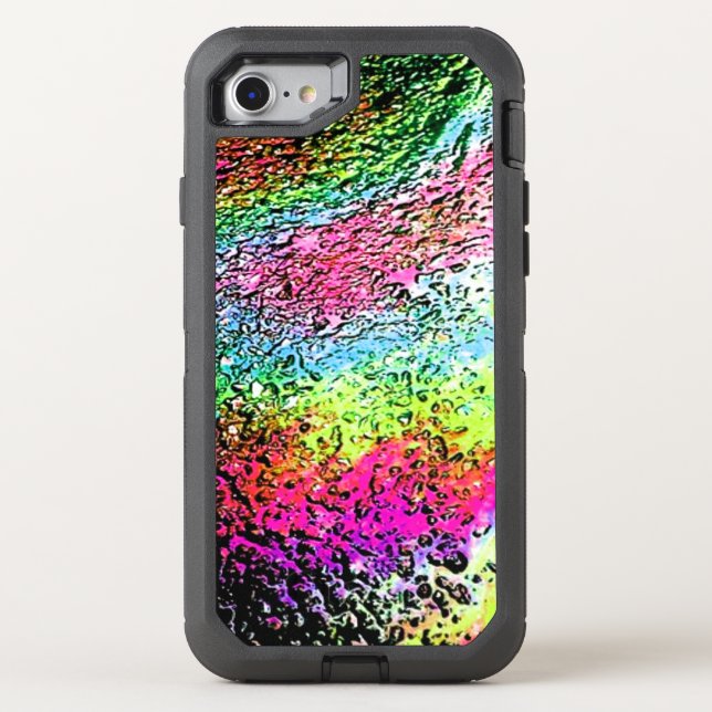 OtterBox iPhone Rainbow Metallic Iridescent Case (Back)