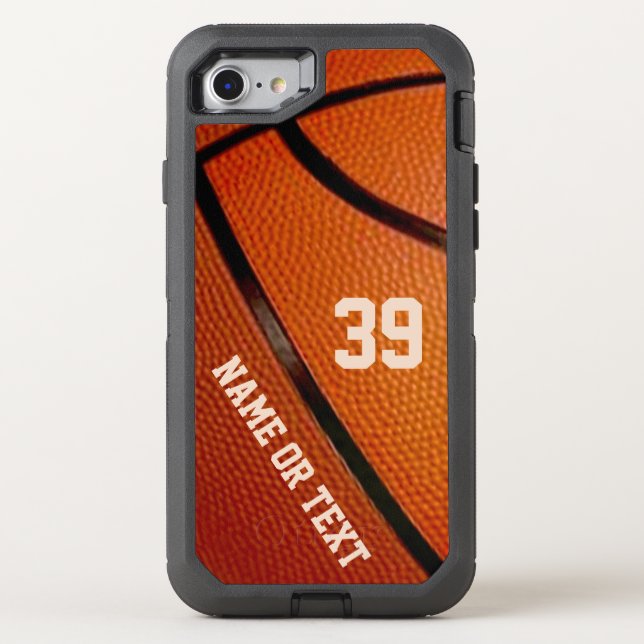 Otterbox Personalized Basketball iPhone Cases (Back)