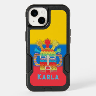 Otterbox Phone Case - Diablo Huma Ecuador Flag Art