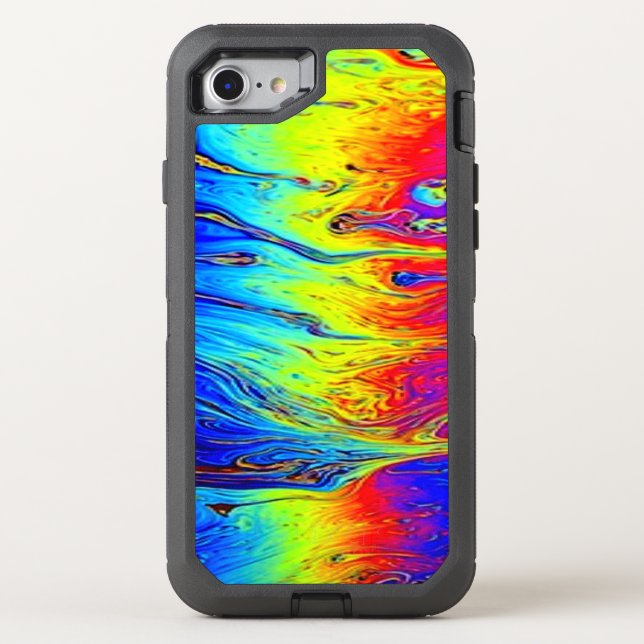 OtterBox Phone Case iphone Rainbow Marbled (Back)