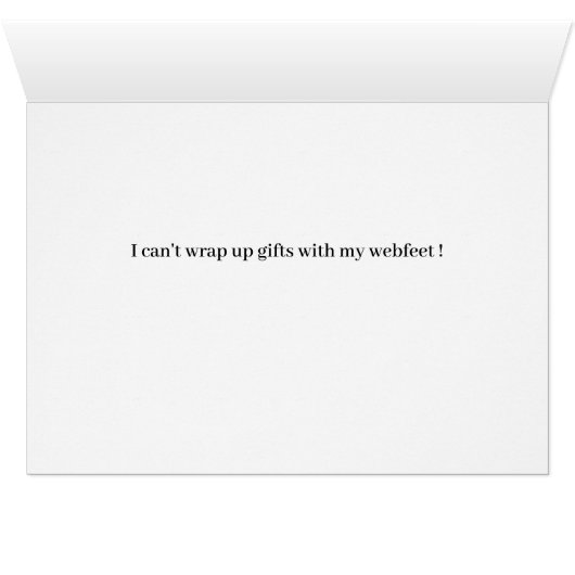 Otterhound Can't Gift wrap ! (Inside Horizontal (Bottom))