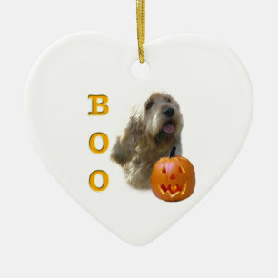 Otterhound Halloween BOO Ceramic Ornament