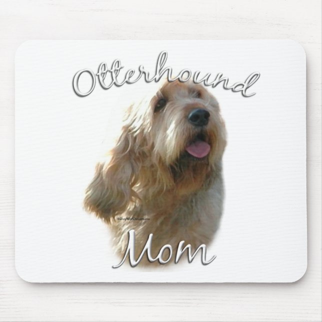Otterhound Mom 2 Mouse Pad (Front)