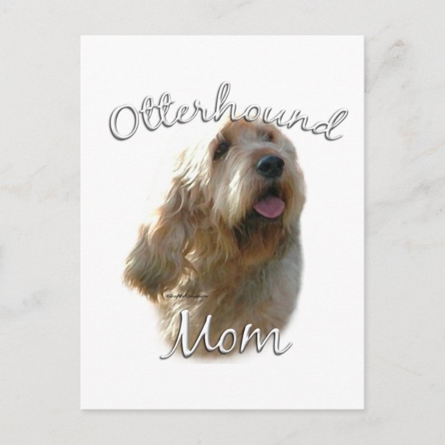 Otterhound Mom 2 Postcard (Front)