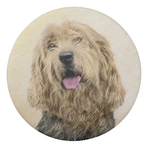 Otterhound Painting _ Cute Original Dog Art Eraser