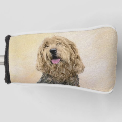 Otterhound Painting _ Cute Original Dog Art Golf Head Cover