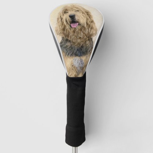 Otterhound Painting _ Cute Original Dog Art Golf Head Cover