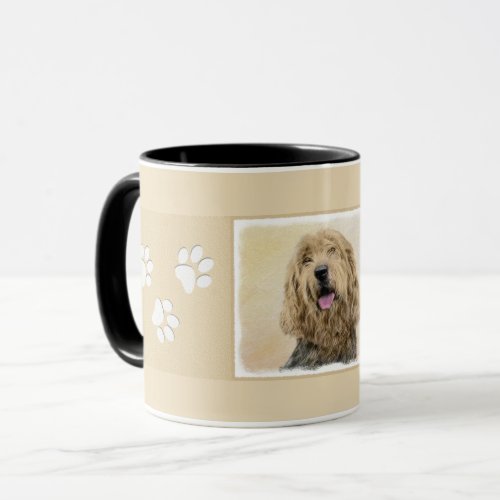 Otterhound Painting _ Cute Original Dog Art Mug