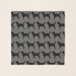 Otterhound Silhouettes Pattern Scarf<br><div class="desc">Otterhound Lover's Scarf</div>
